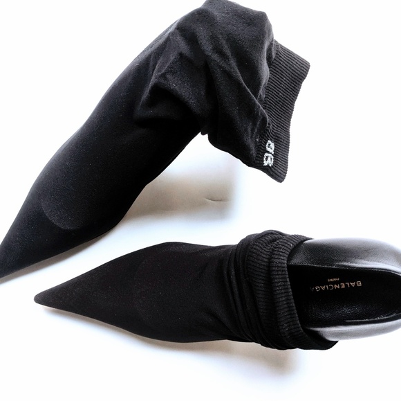 SOLD!🤩BALENCIAGA🤩Knife Jersey Sock Boots - Picture 3 of 8
